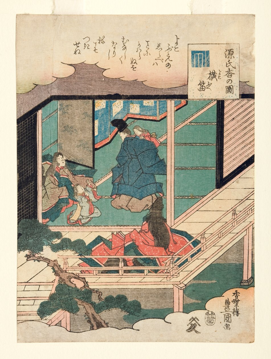 De Fluit door Utagawa Kunisada