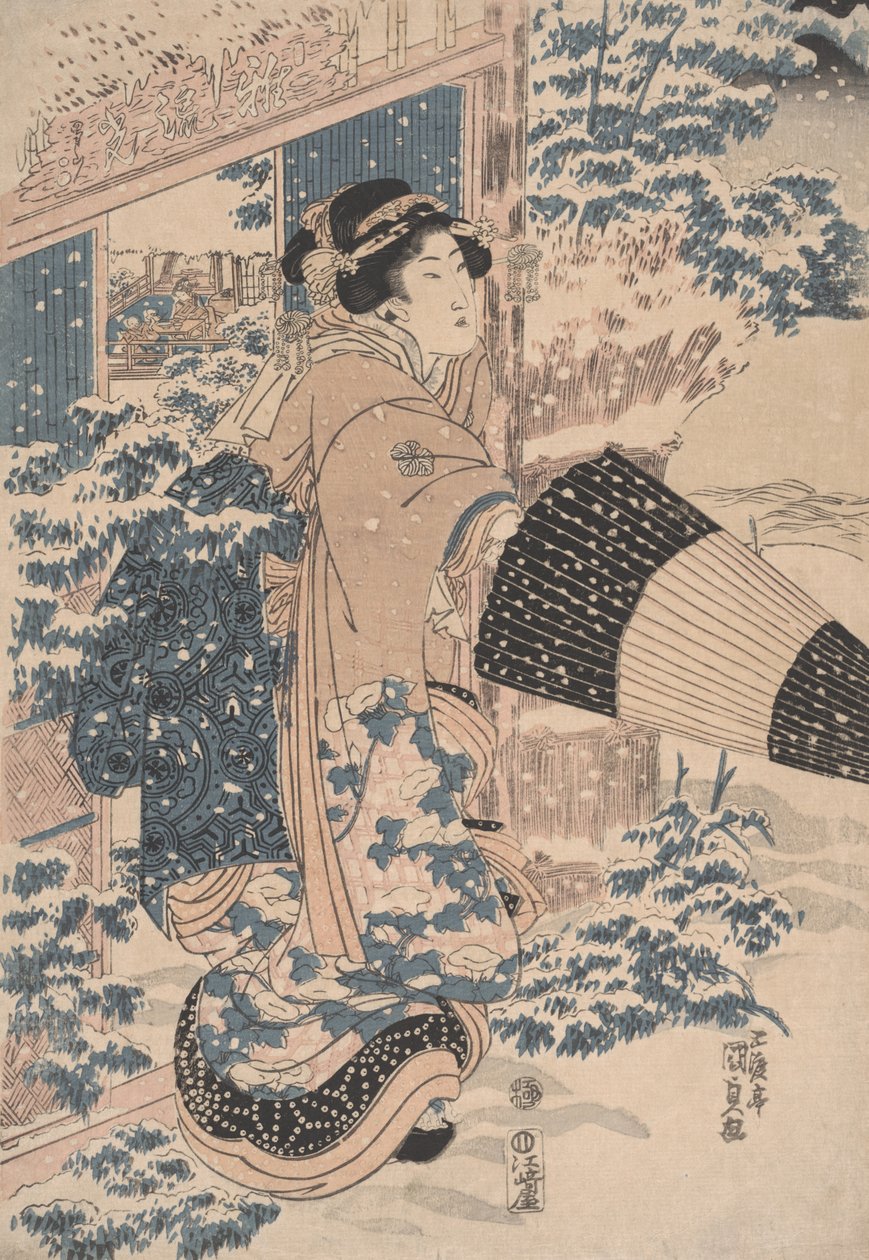 Zonder titel, ca. 1830 door Utagawa Kunisada
