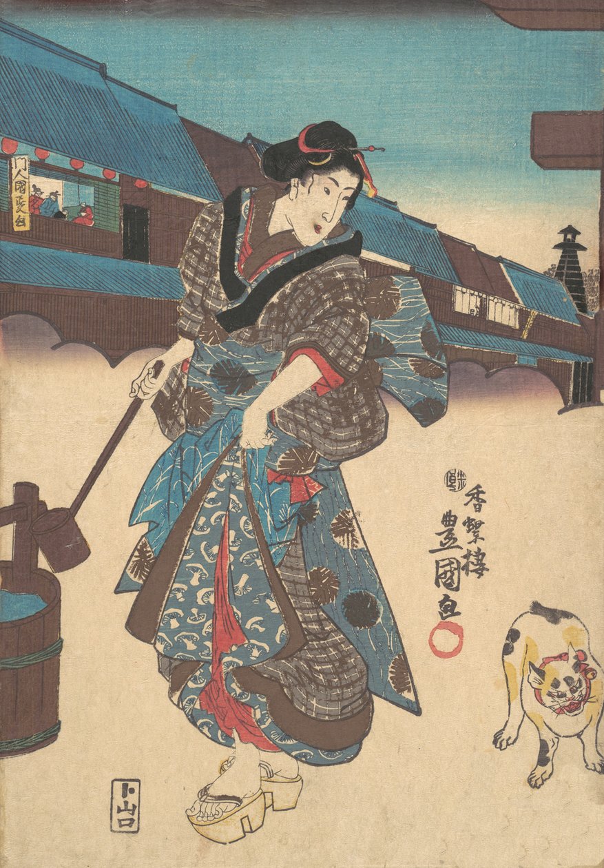 Afdruk door Utagawa Kunisada