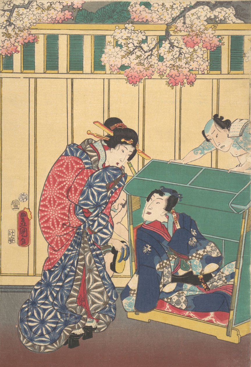 Afdruk door Utagawa Kunisada