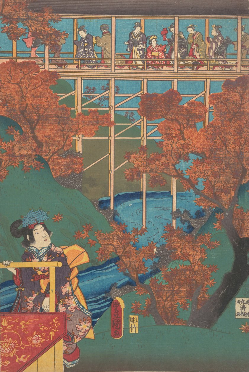 Print door Utagawa Kunisada