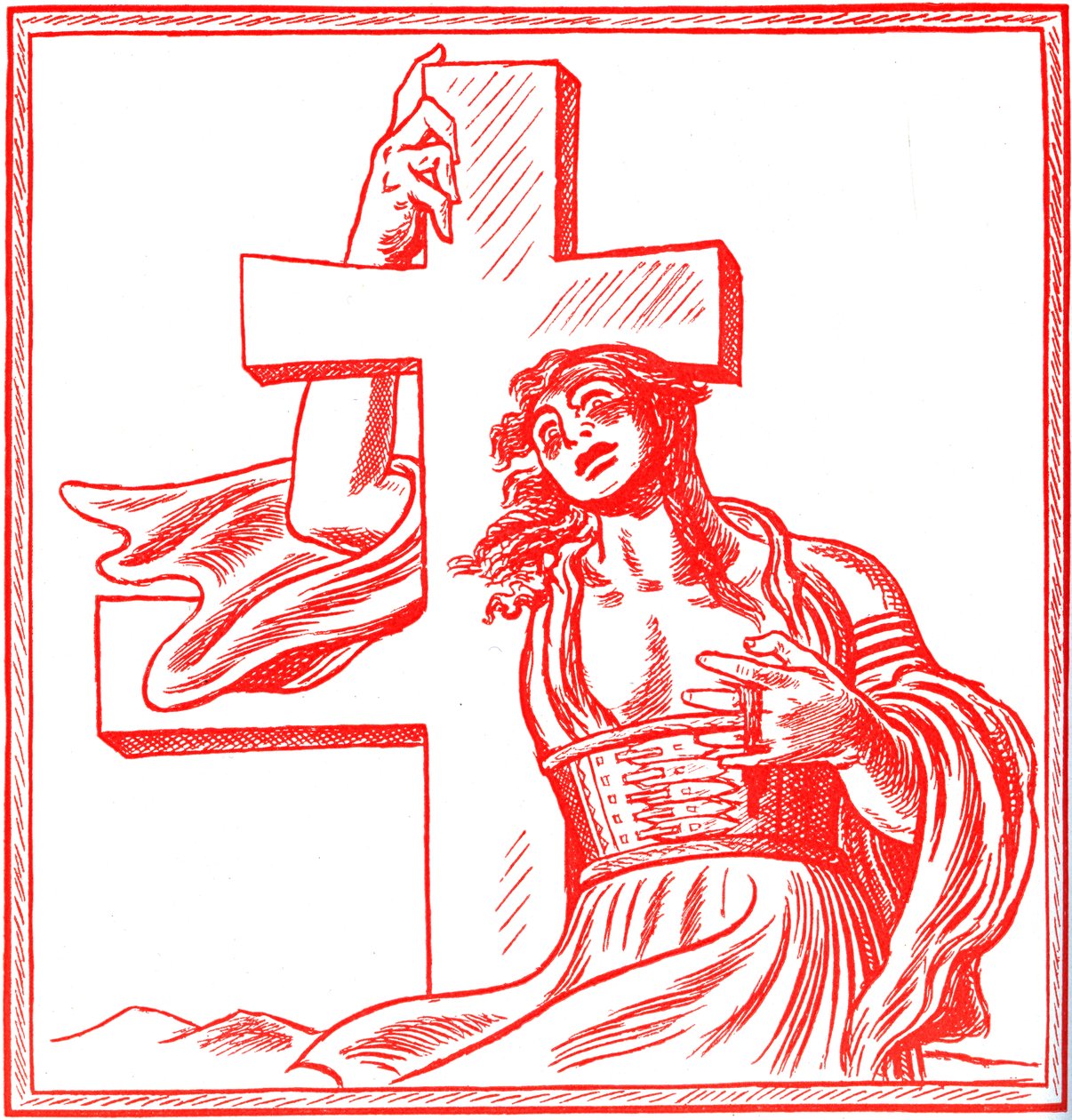 Slovakije - Tsjechische karikatuur door V.H. Brunner