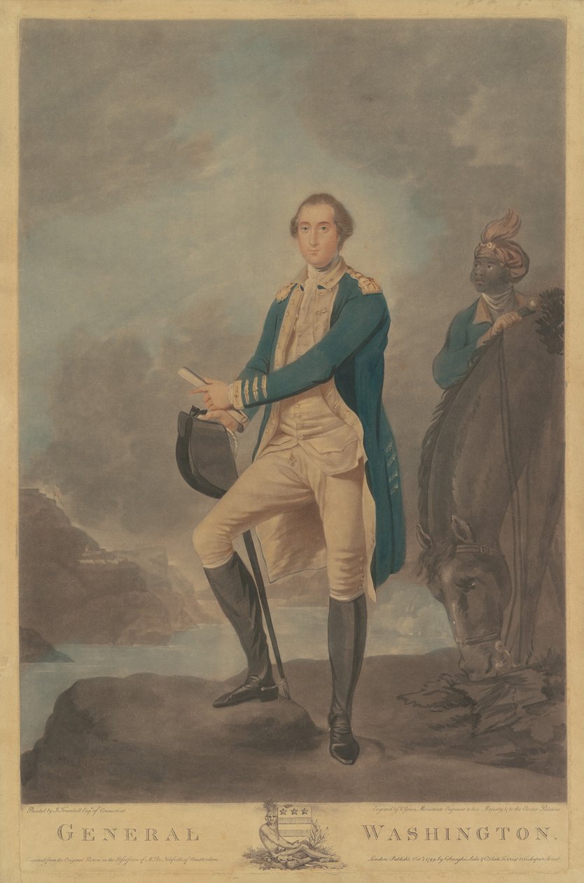 Generaal Washington, 1799 door Valentine Green