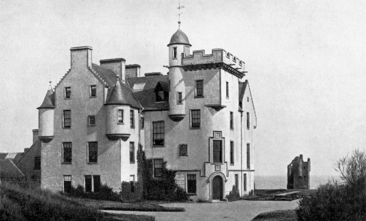 Keiss Castle, Caithness, Schotland, 1924-1926 door Valentine and Sons Ltd