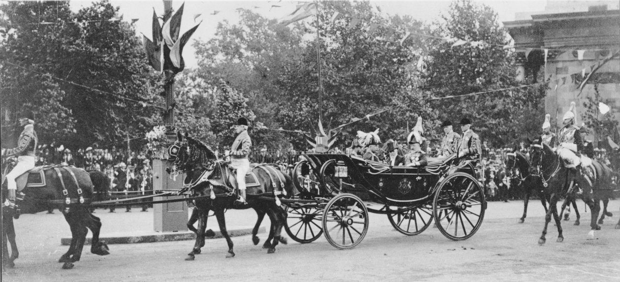 Aankomst van Émile Loubet in Parijs, 6 juli 1903 door Valerian Gribayedoff