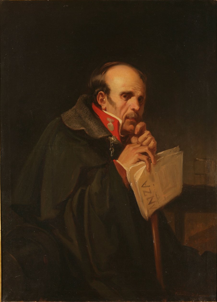 De carlistische samenzweerder door Valeriano Bécquer