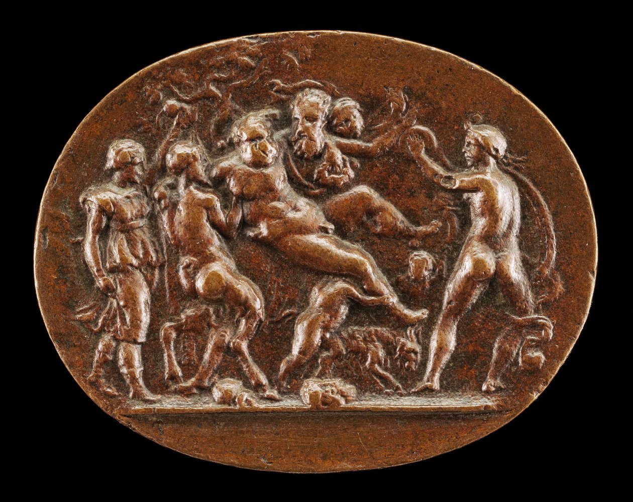 De Triomf van Silenus door Valerio Belli