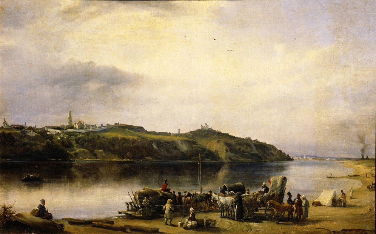 Kiev door Vasili Ivanovich Shternberg