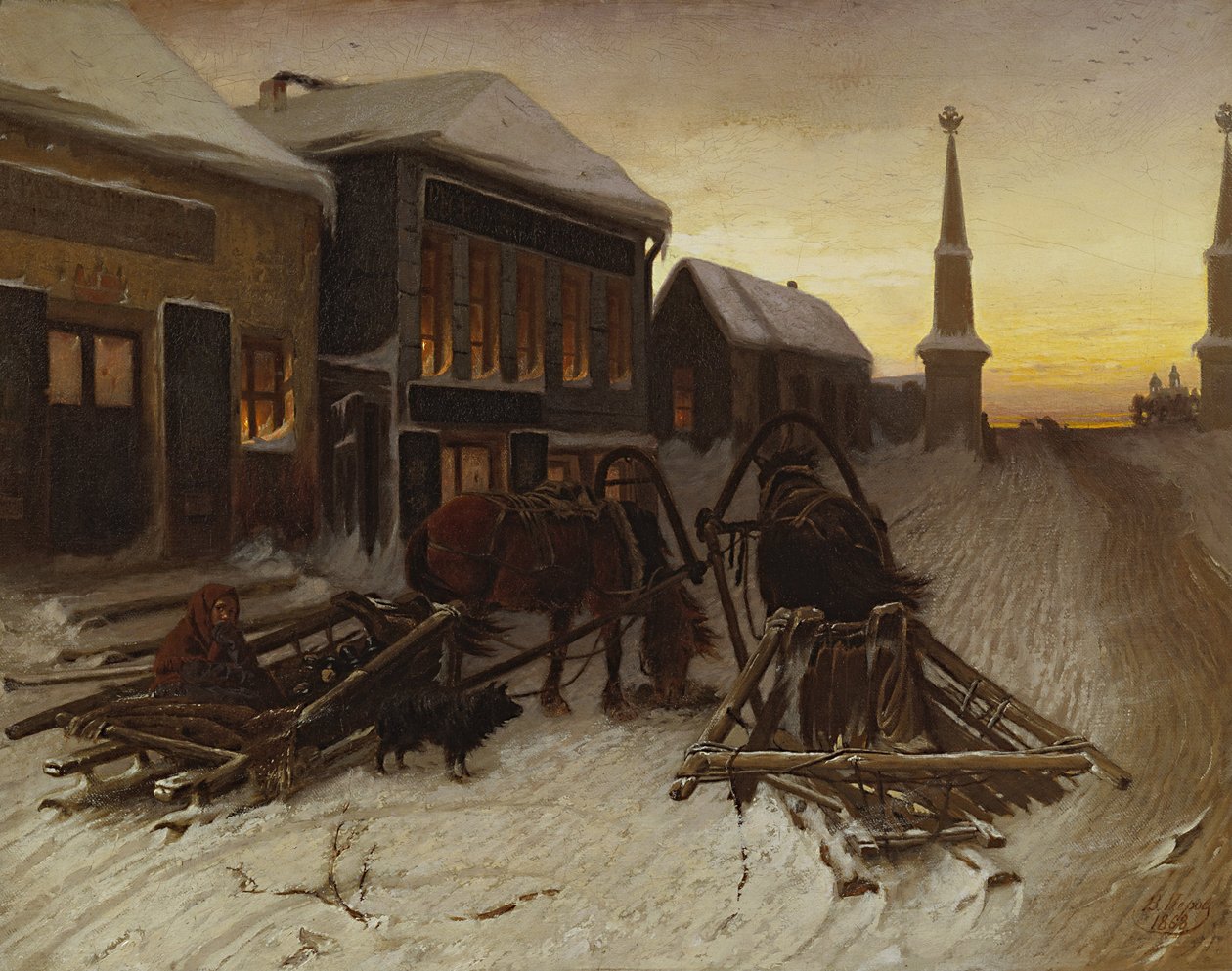 Onbekend Beeld door Vasili Grigorevich Perov