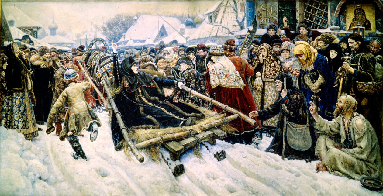 Boyarynya Morozova, 1887 door Vasily Surikov