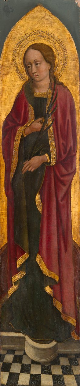 Sint Giustina van Padua van een Augustijns altaarstuk door Venetian