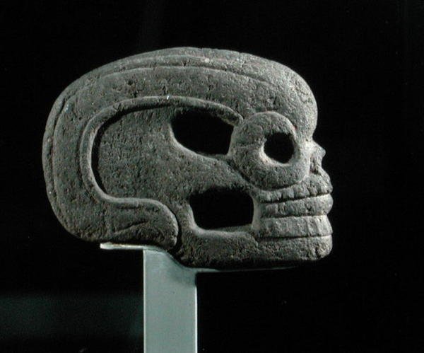 Votief bijlkop, late klassieke periode door Veracruz Veracruz