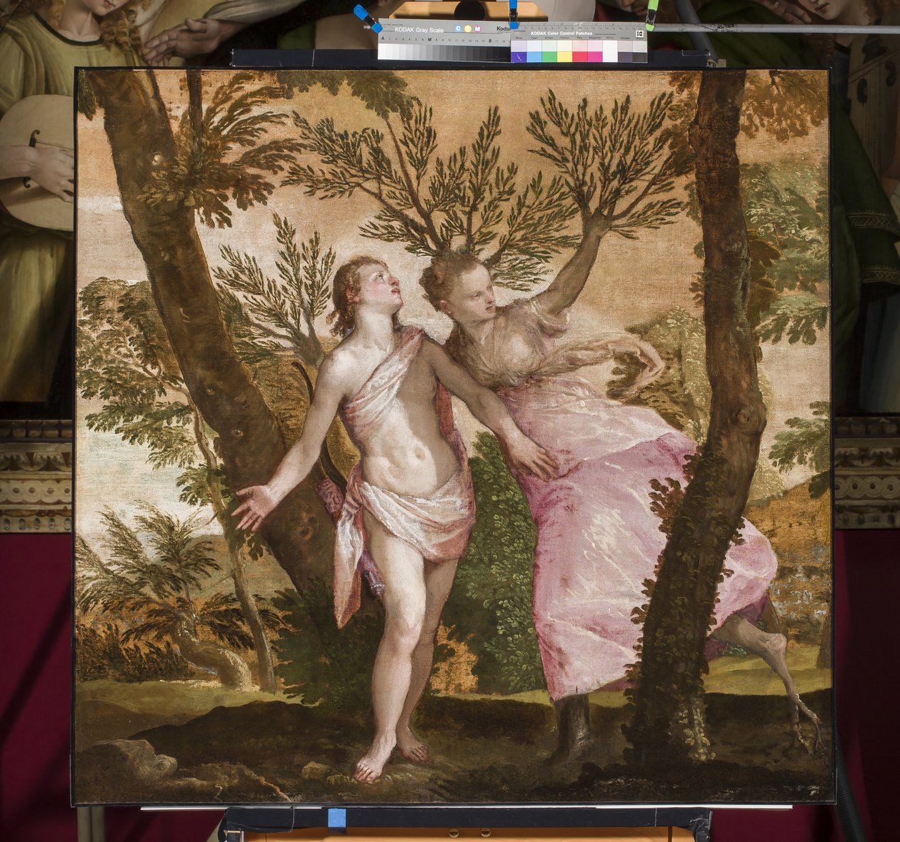Apollo en Daphne door Paolo Veronese