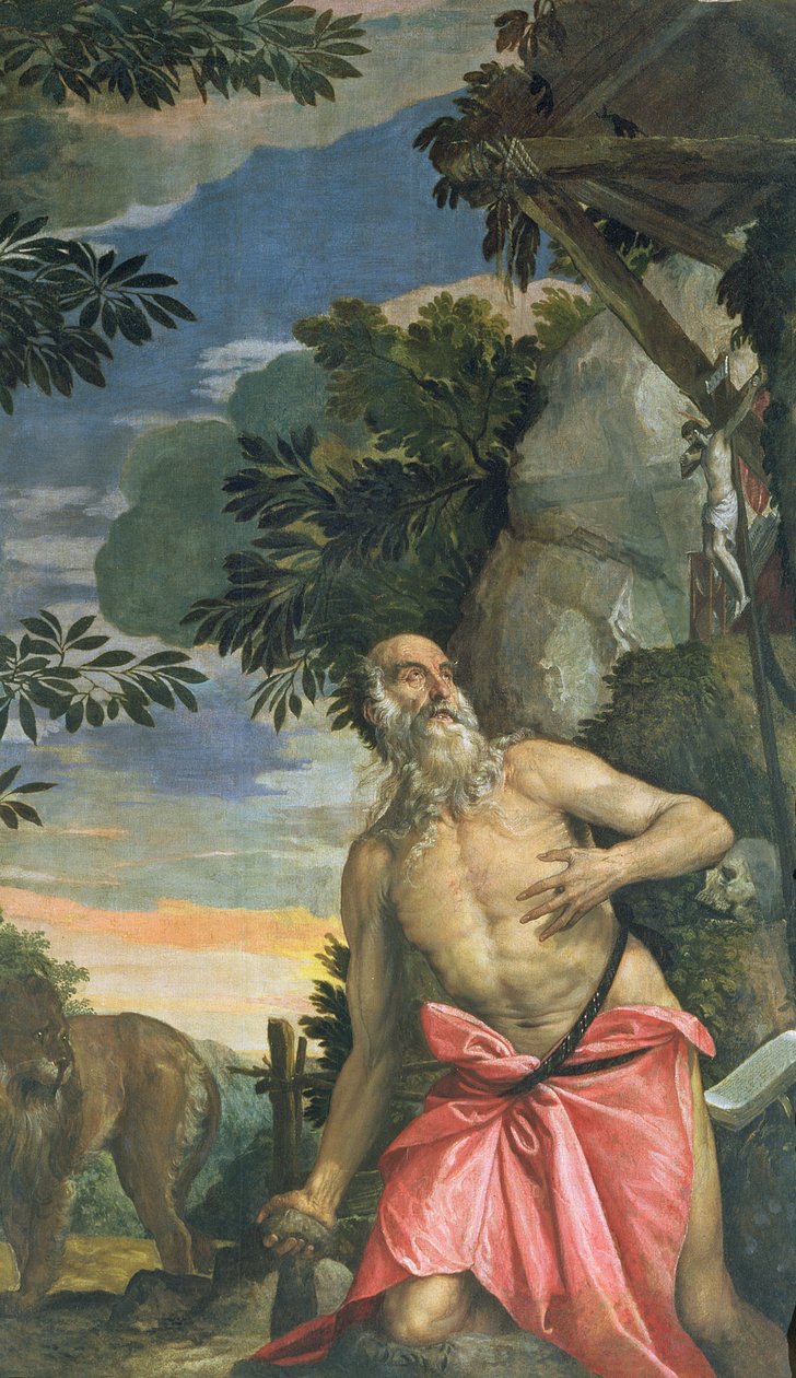 St. Hiëronymus in Boetedoening door Paolo Veronese