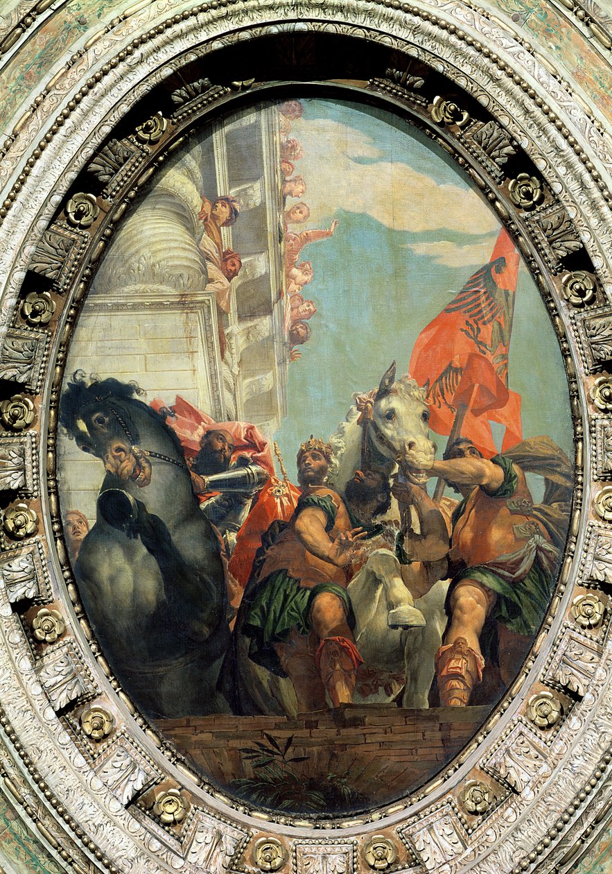 De Triomf van Mordechai door Paolo Veronese