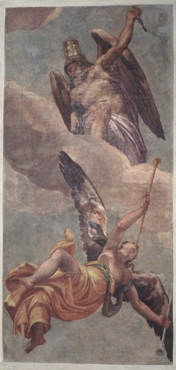 Tijd en Roem, uit de sacristie door Veronese