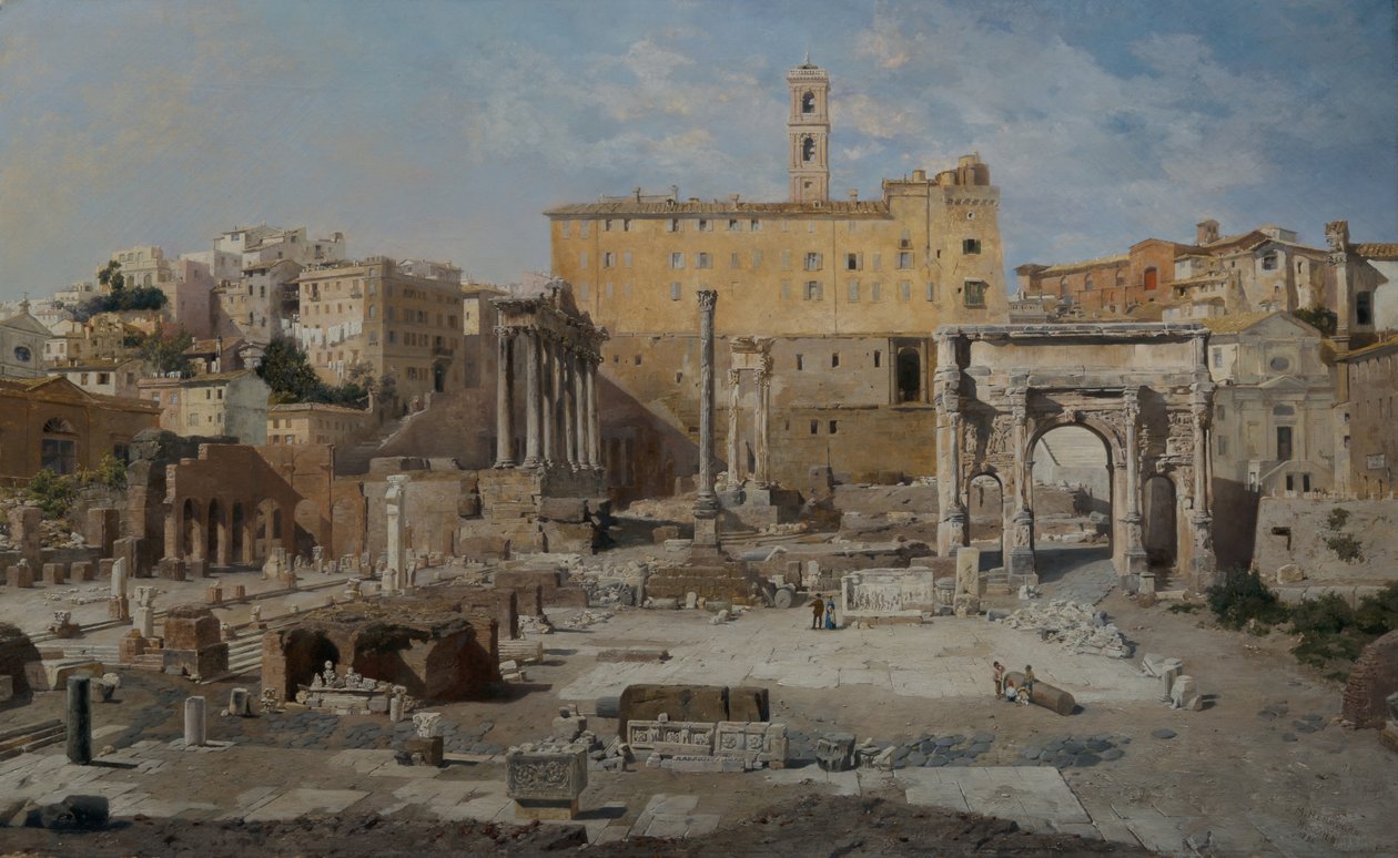 Forum Romanum door Veronika Maria Herwegen Manini