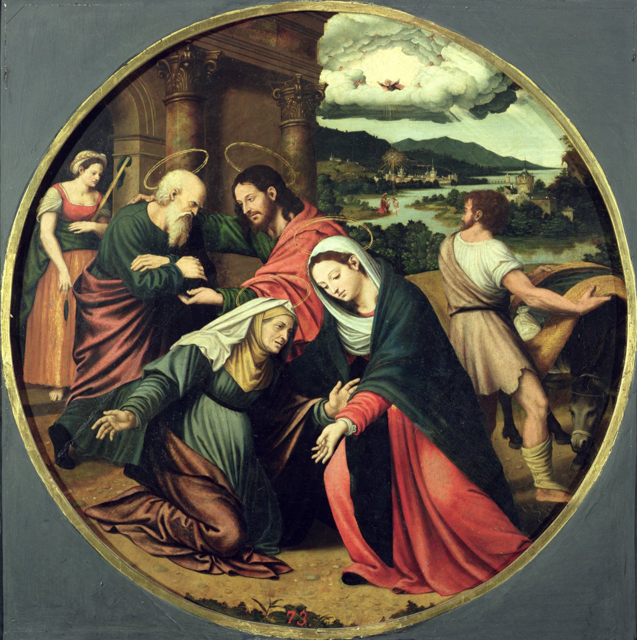 De Visitatie door Vicente Juan Macip