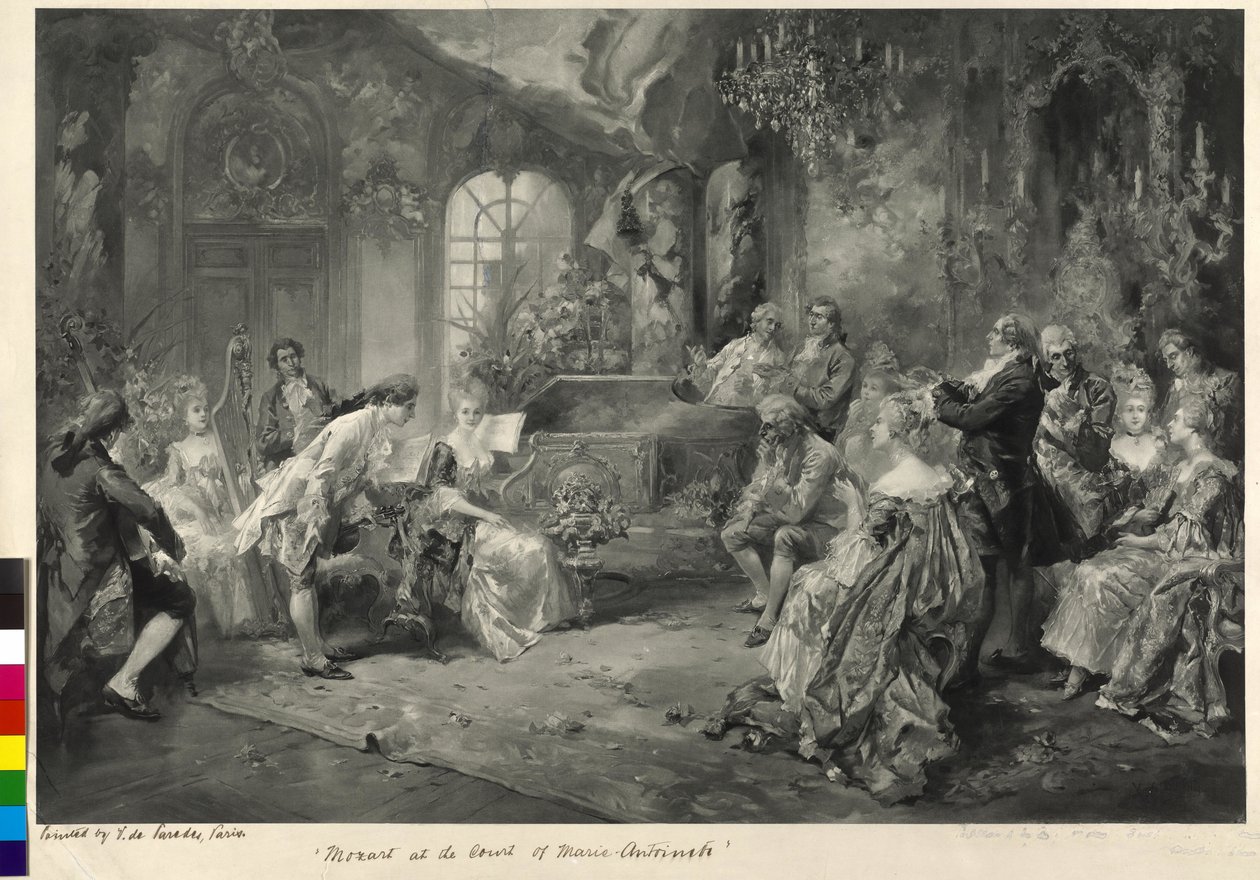 Mozart door Vicente de Paredes