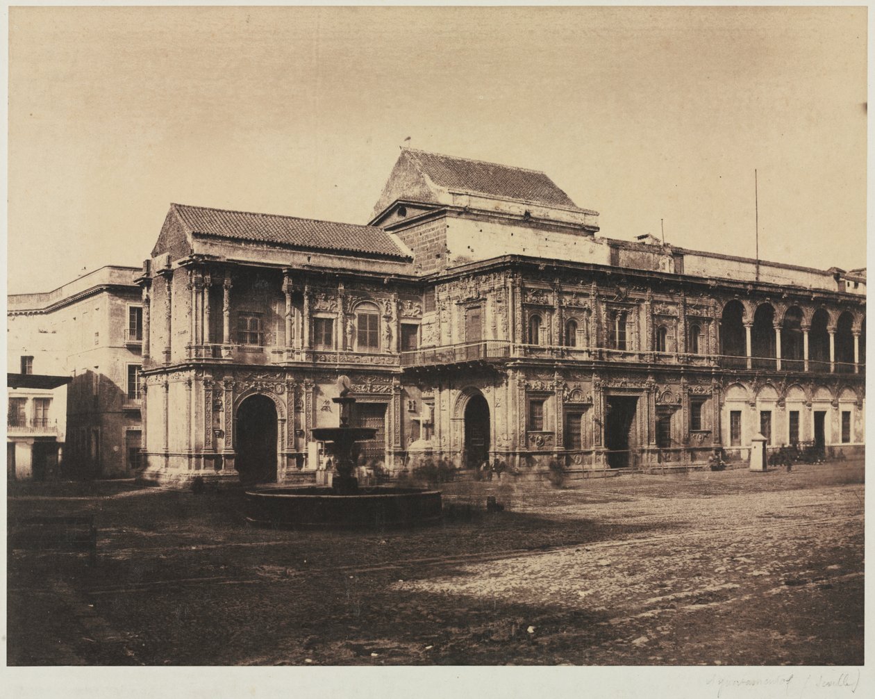 Stadhuis, Sevilla door Vicomte Joseph Vigier