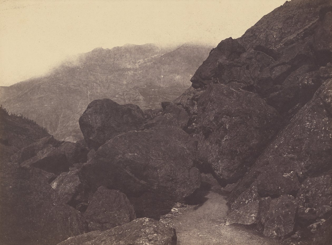 [Keien bij Gavarnie]. door Vicomte Joseph de Vigier