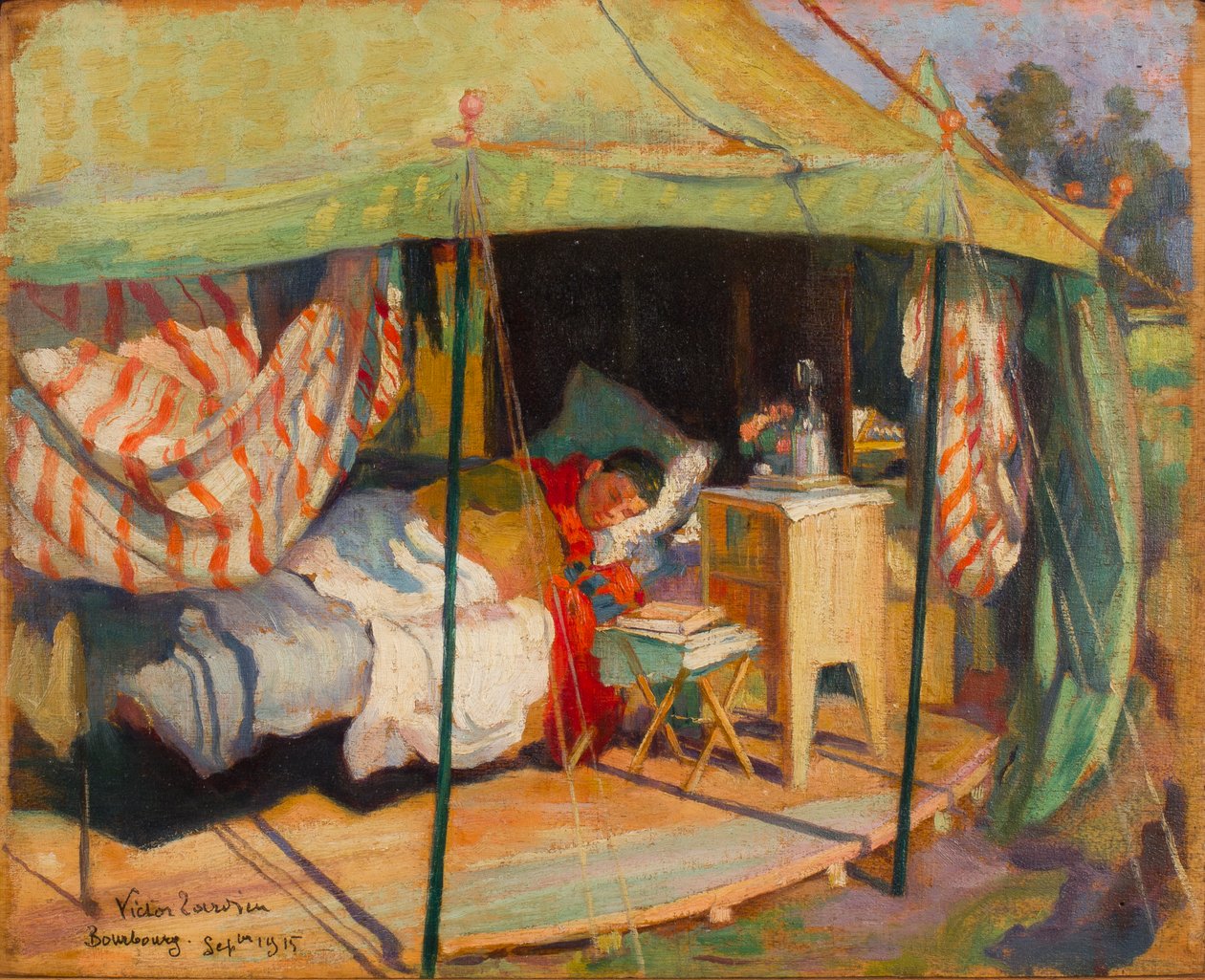 Bourbourg 1915 door Victor Francois Tardieu