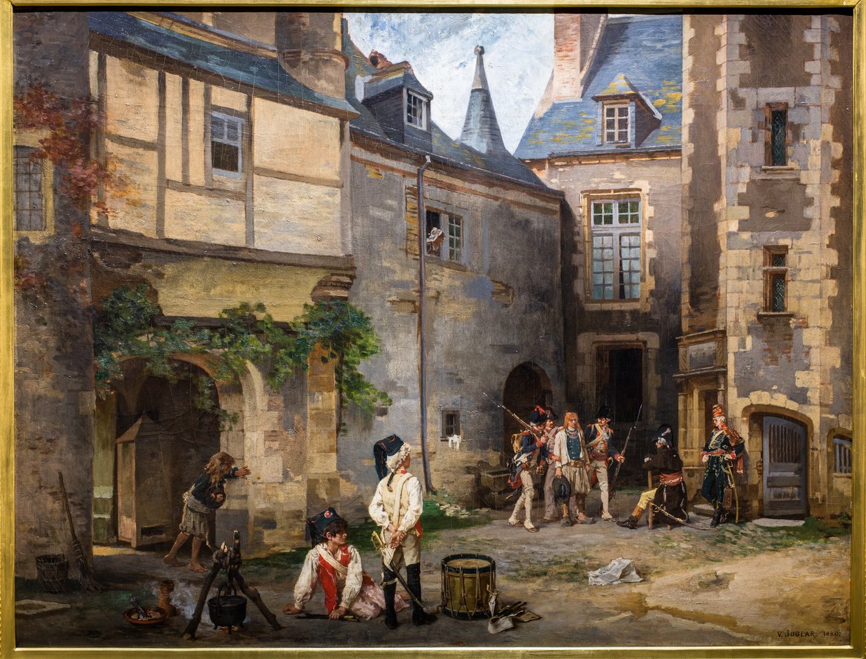 De spion door Victor Henri Juglar