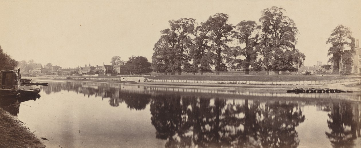 Hampton Court (Tweede uitzicht) door Victor Albert Prout