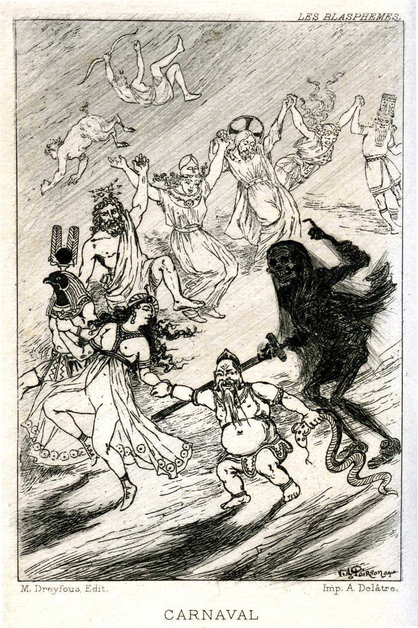 Carnaval door Victor Armand Poirson