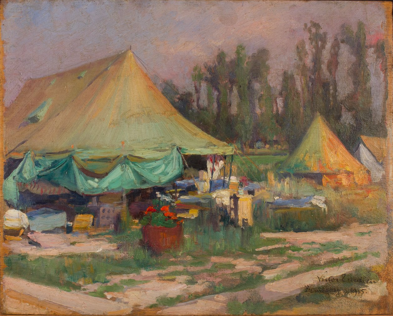 Bourbourg 1915 door Victor Francois Tardieu