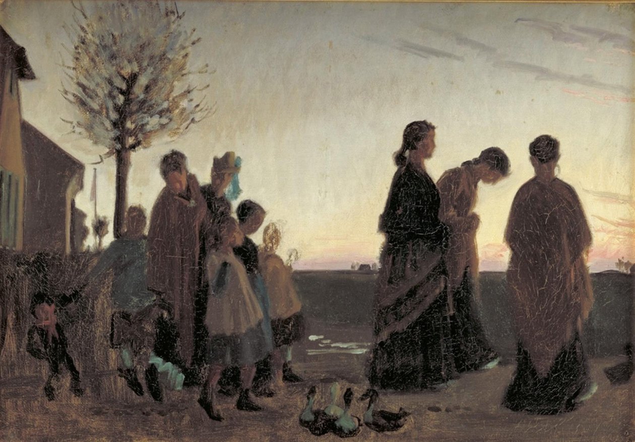Bevestigingszondag. Dragør door Viggo Johansen