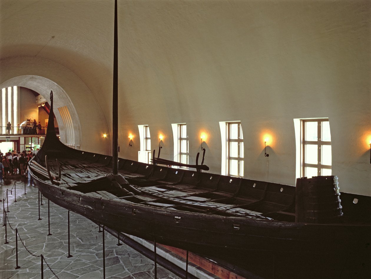 Oseburg Langschip, gebouwd c.815-20 AD door Viking