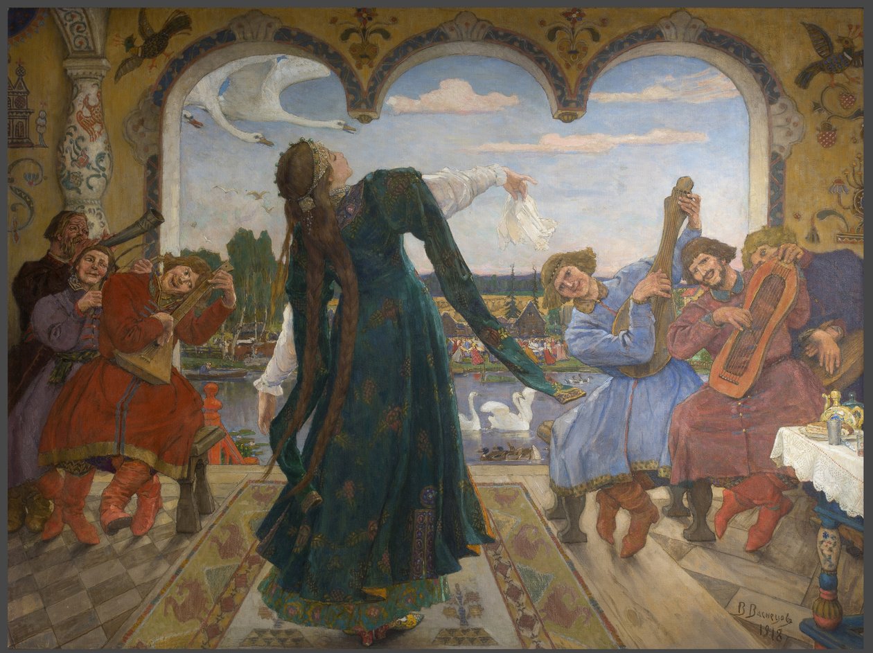 De Kikkerprinses door Viktor Mikhaylovich Vasnetsov