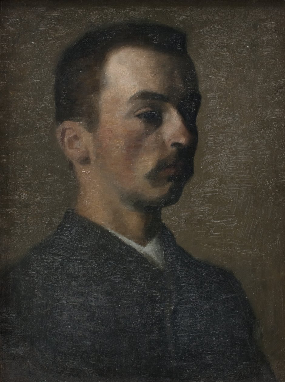Zelfportret door Vilhelm Hammershoi