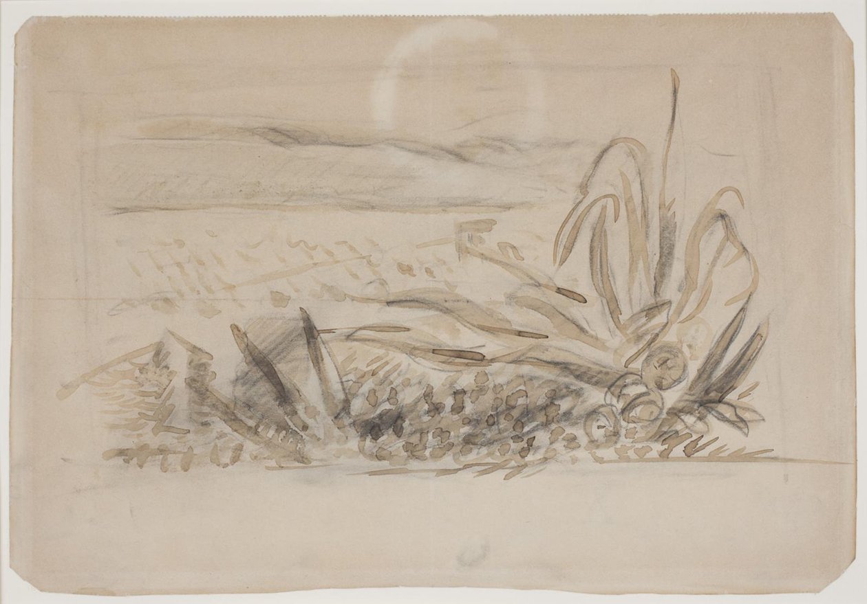 Landschap met Agave. Zuid-Frankrijk door Vilhelm Lundstrøm