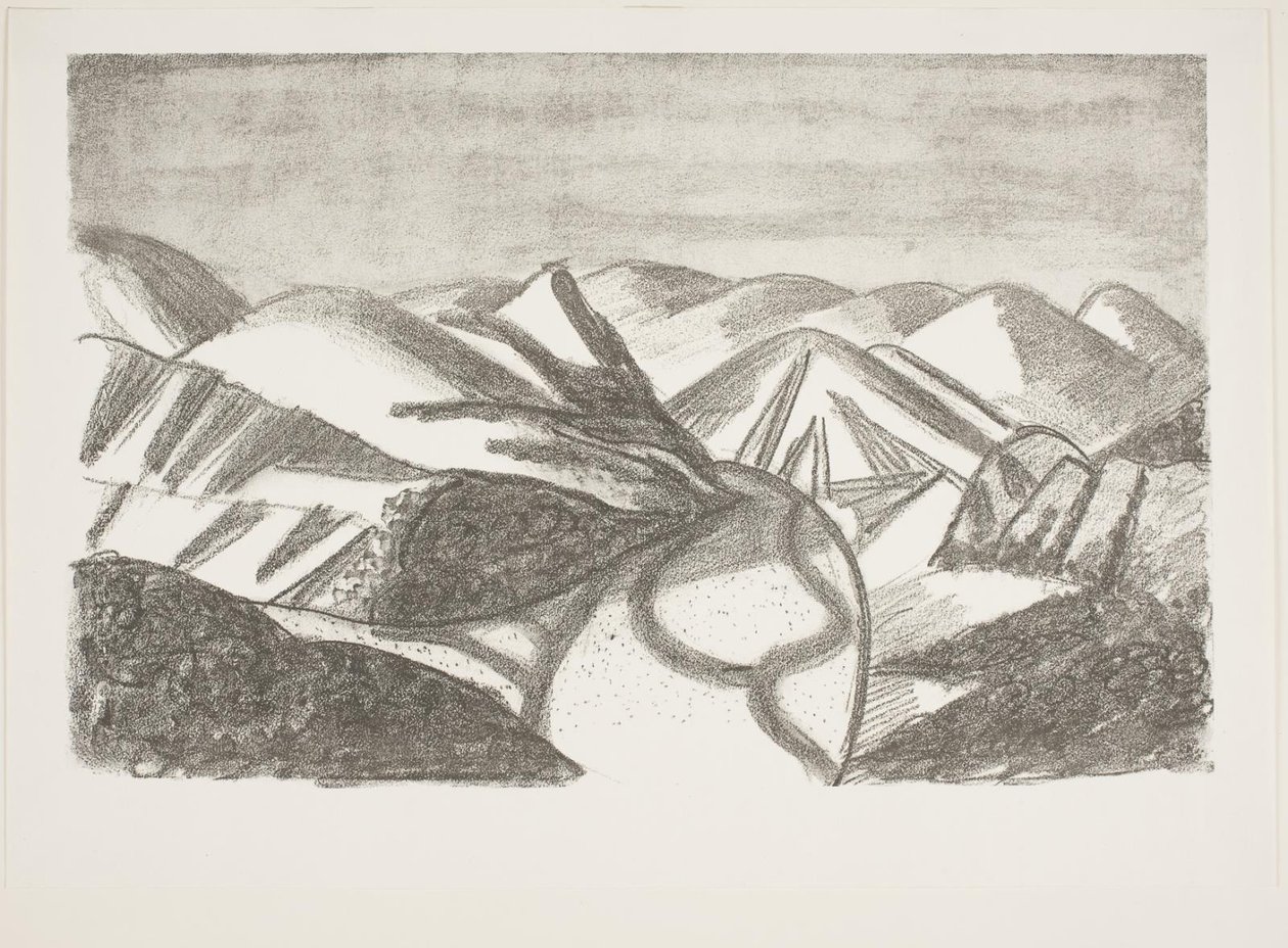 Zuid-Frans landschap door Vilhelm Lundstrøm