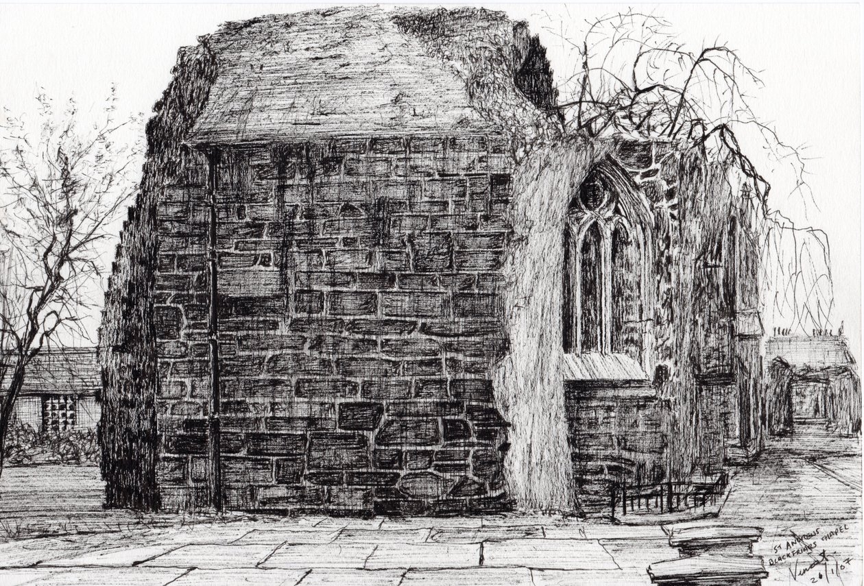 Blackfriars Kapel St Andrews, 2007 door Vincent Alexander Booth