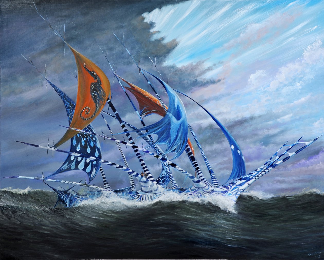 Stormmakers Koro Zee door Vincent Alexander Booth