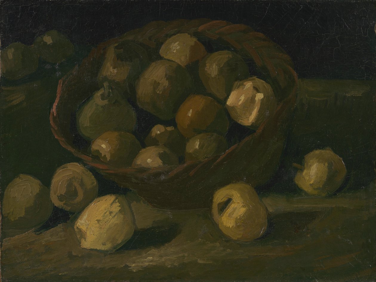 Mand met Appels door Vincent van Gogh