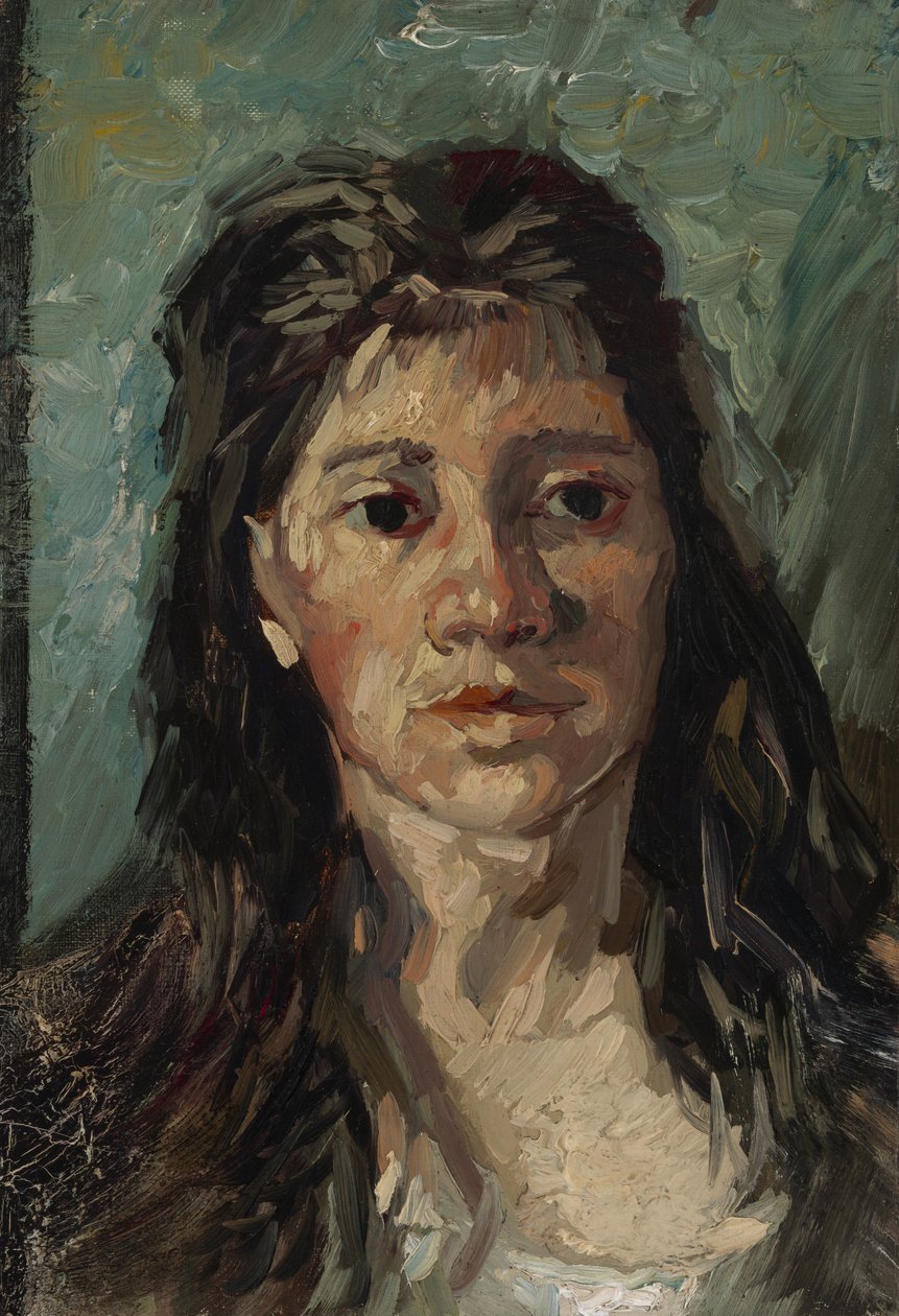 Hoofd van een Prostituee door Vincent van Gogh