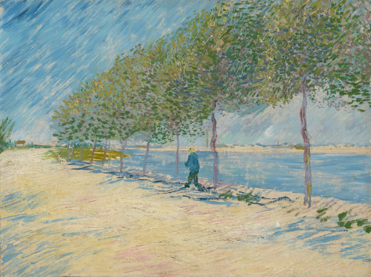 Bij de Seine door Vincent van Gogh