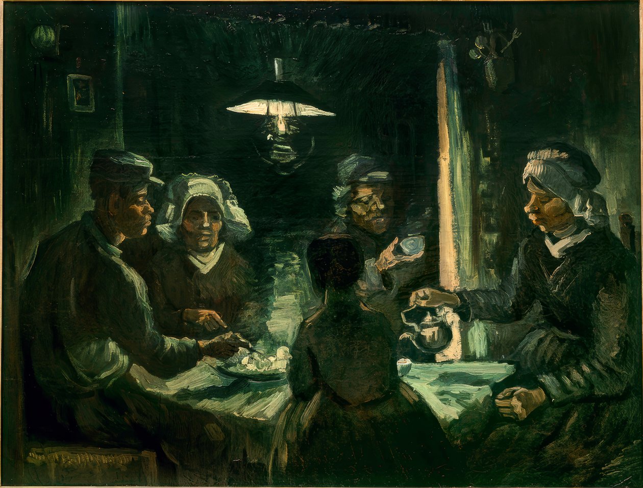 De aardappeleters door Vincent van Gogh
