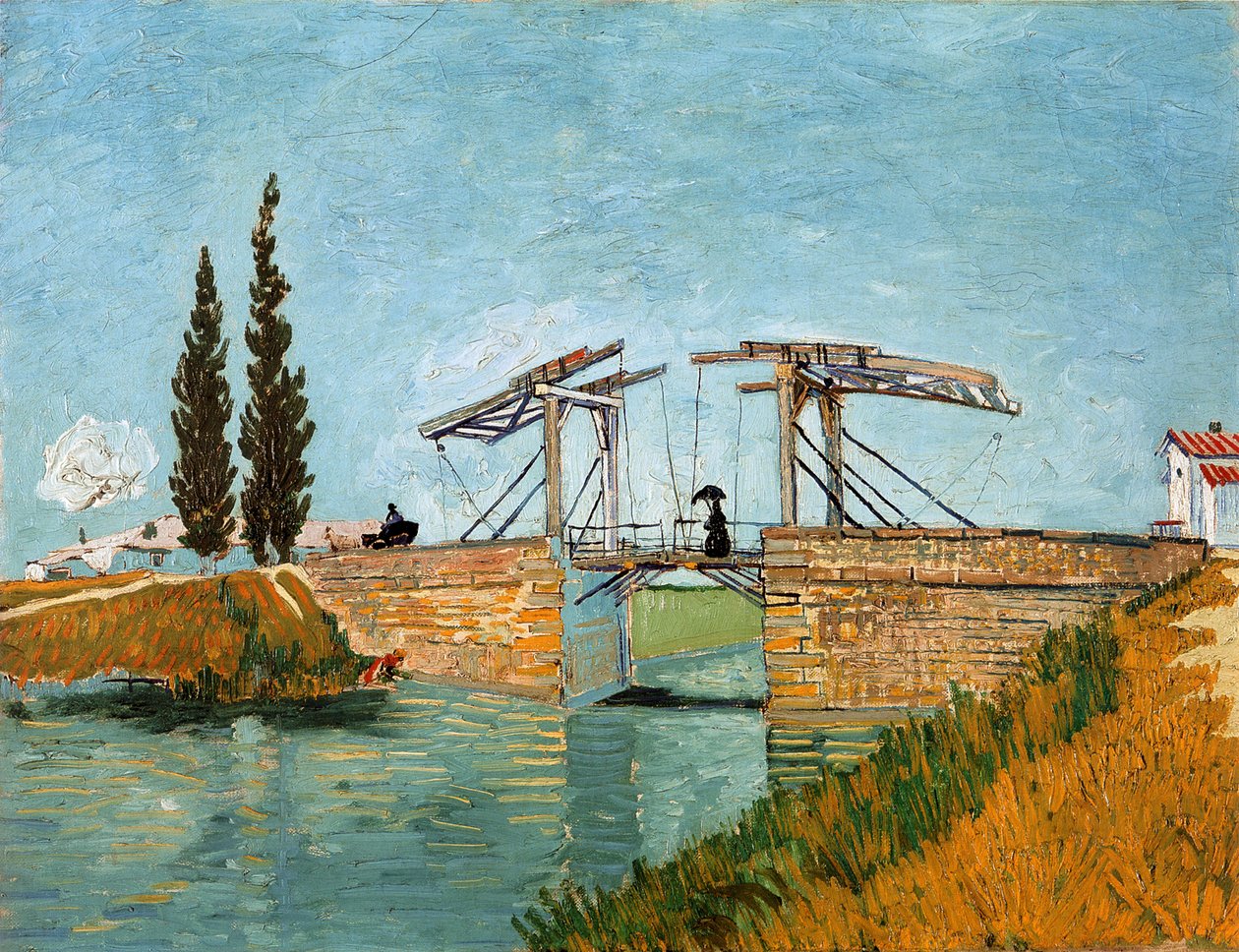 De ophaalbrug door Vincent van Gogh