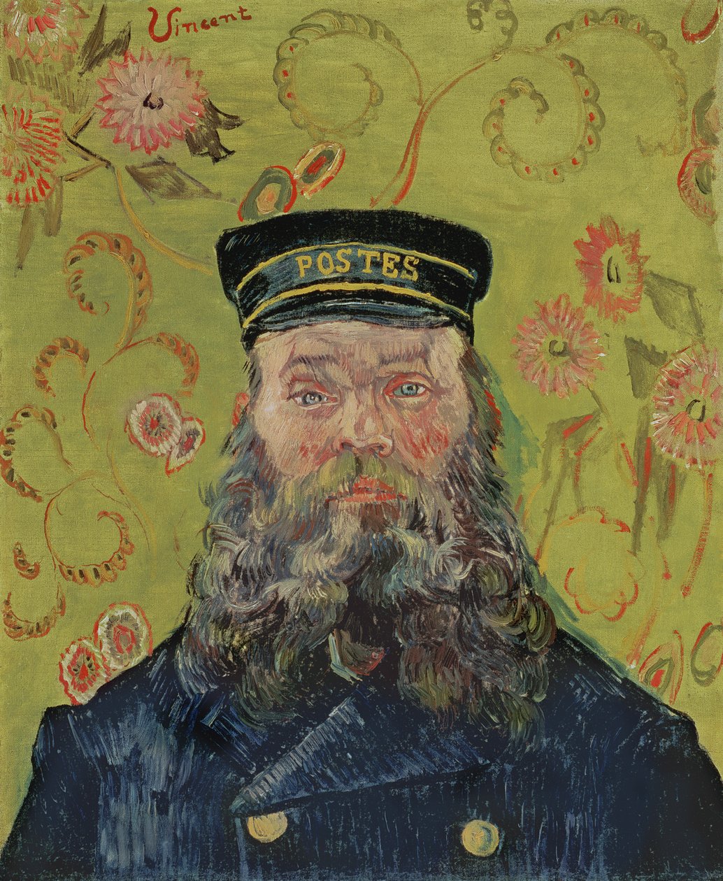 Joseph-Etienne Roulin, 1889 door Vincent van Gogh