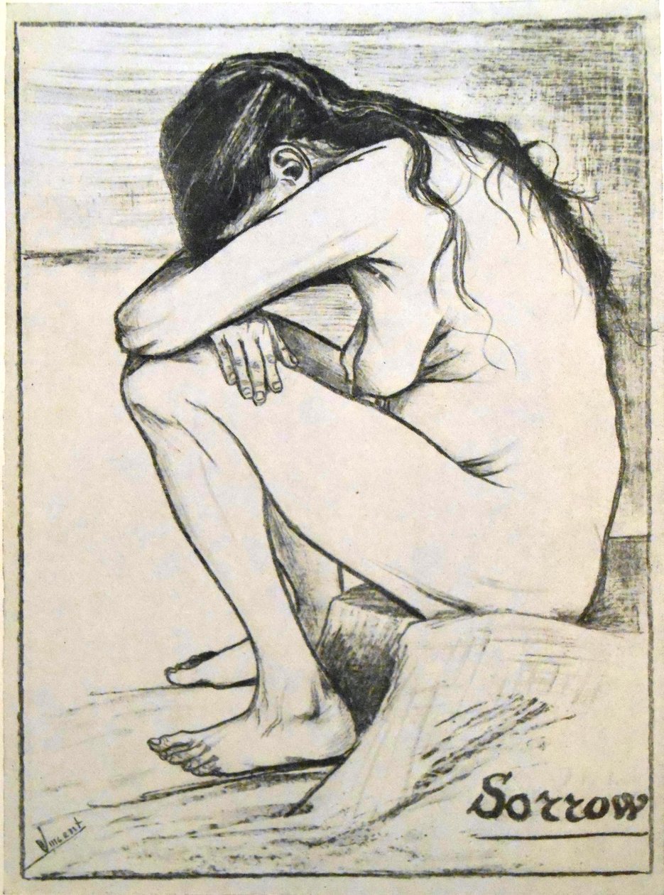 Verdriet door Vincent van Gogh
