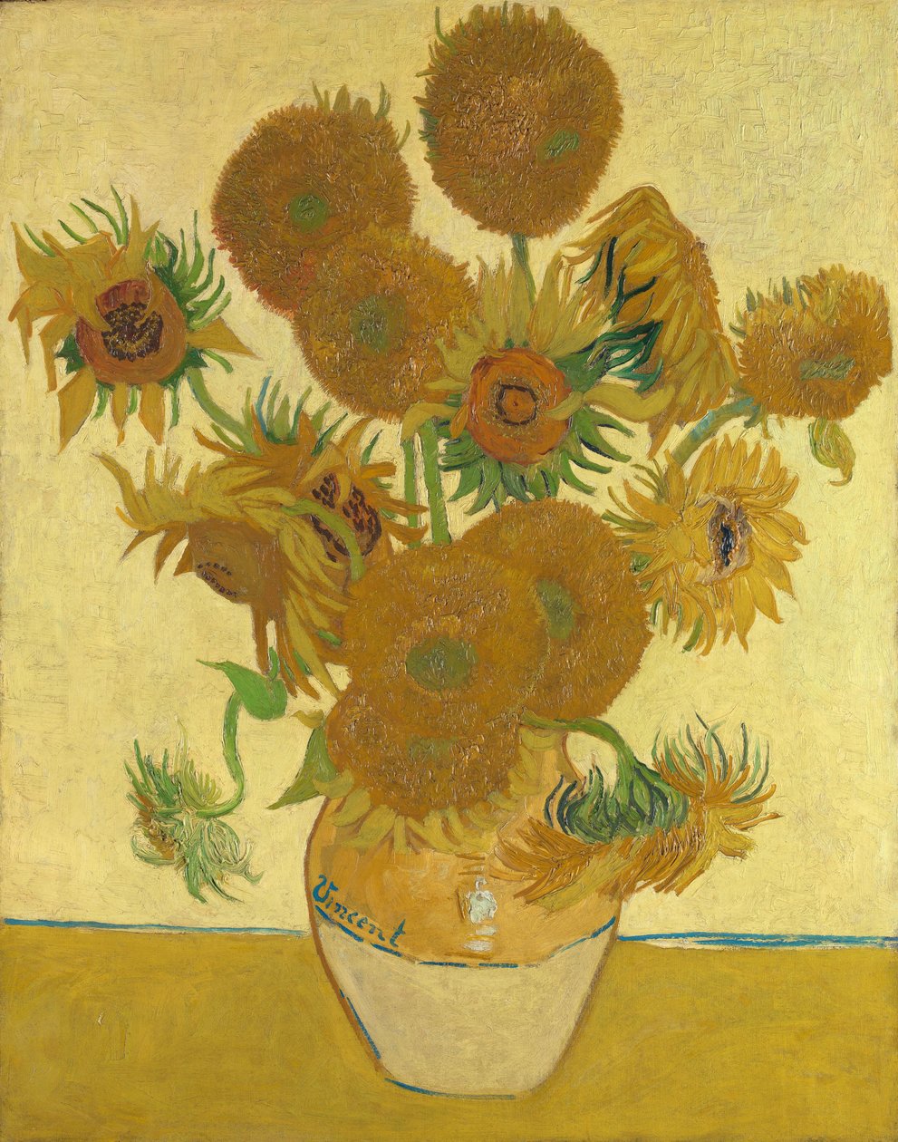 Zonnebloemen, 1888 door Vincent van Gogh