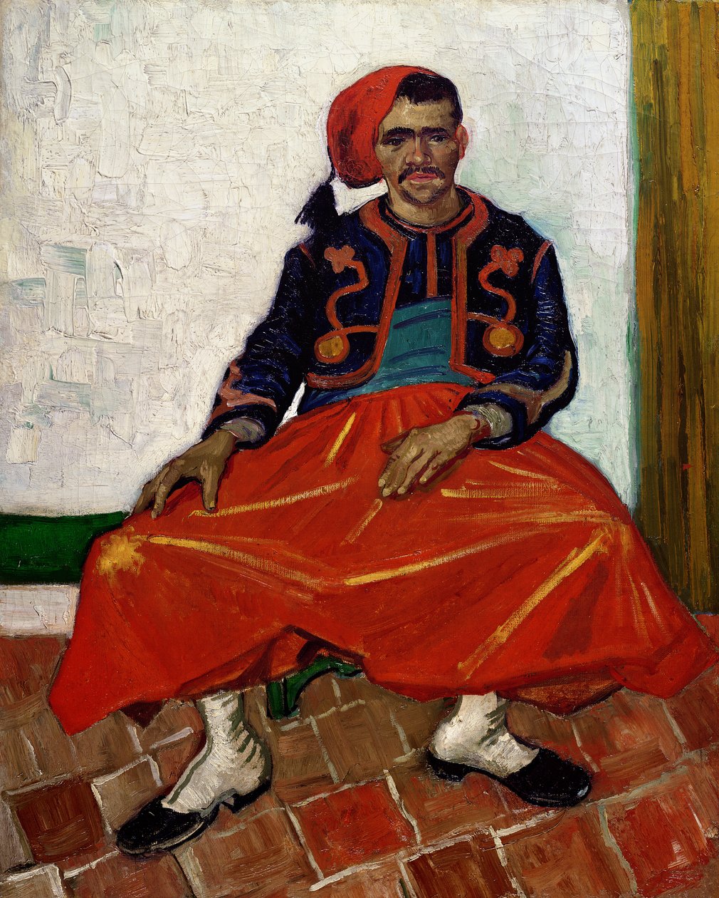 De Zouaaf, 1888 door Vincent van Gogh