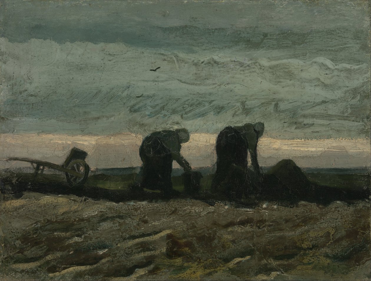 Twee vrouwen op de heide door Vincent van Gogh
