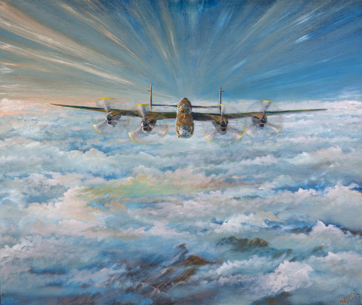 Avro Lancaster B1 Special, 2023 door Vincent Alexander Booth