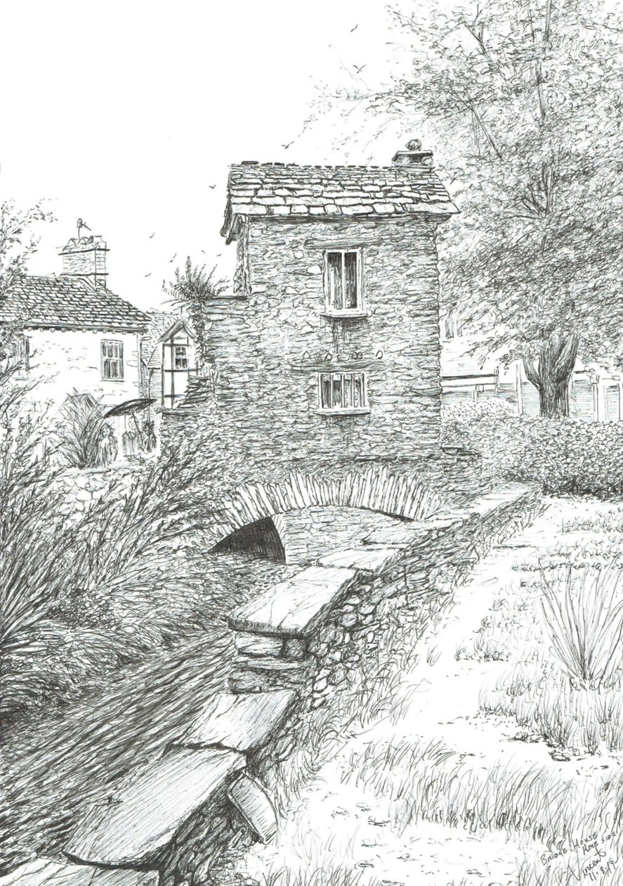 Bridge House Ambleside, 2019 door Vincent Alexander Booth